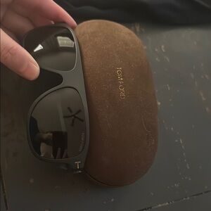 Tom Ford Black Sunglasses with Case